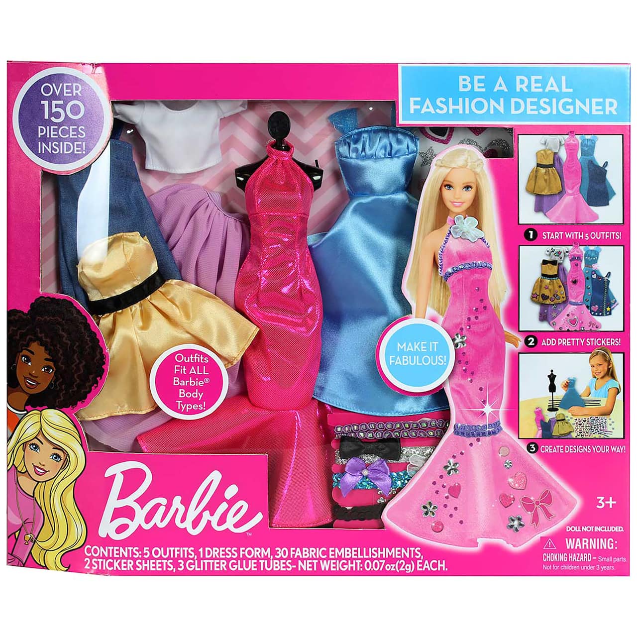 Barbie Fashion Designer doll and Studio 